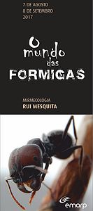 EMARP - Exposição Mirmecologia de Rui Mesquita - ago 2017 - cartazmini