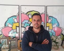 EMARP - Exposição ART C - pintura de Pedro Castanheiro