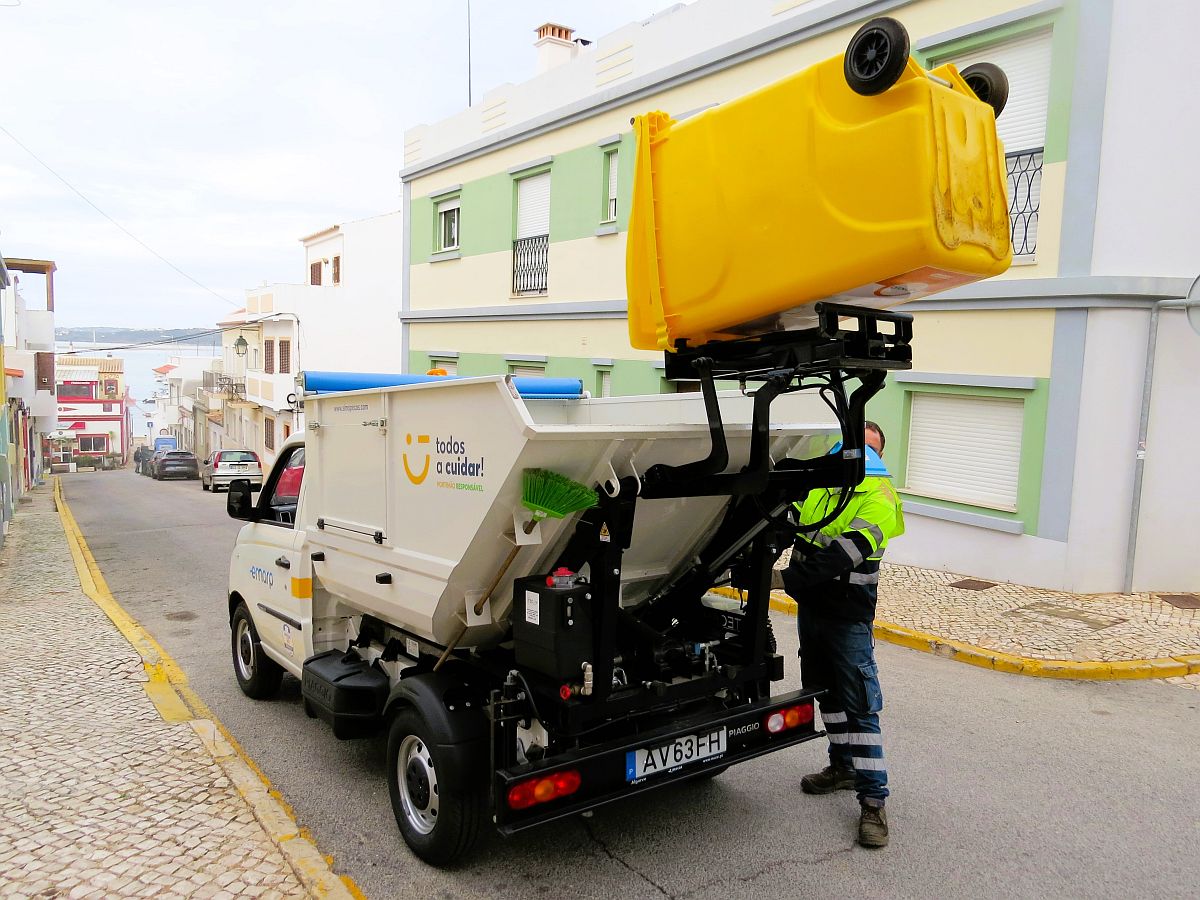 EMARP inicia recolha seletiva de resíduos urbanos em zonas de acessibilidade reduzida no centro de Portimão e Alvor